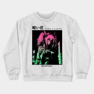 Cyberpunk Vaporwave Anime Manga Girl Japanese Streetwear Aesthetic Crewneck Sweatshirt